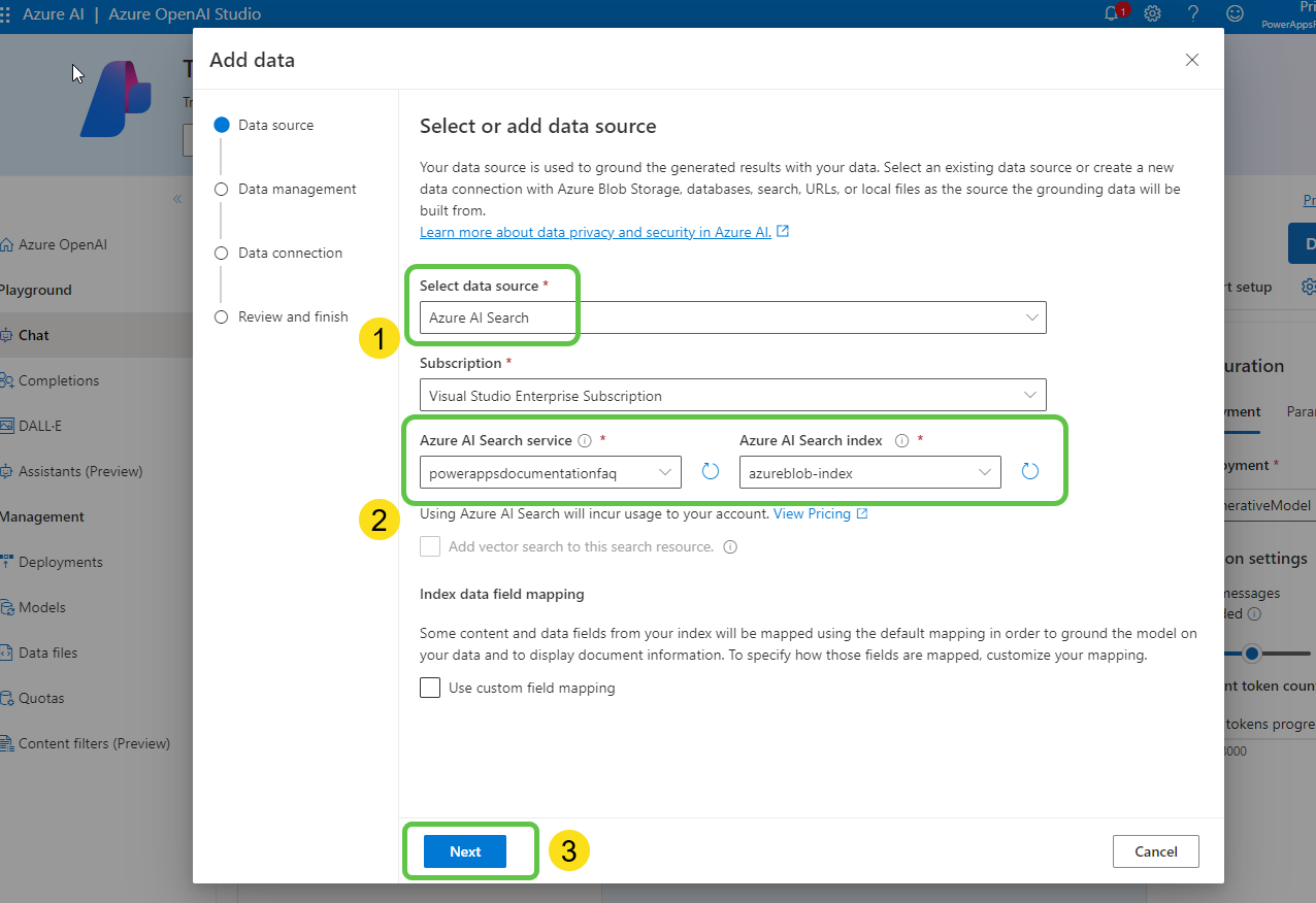 Configure Data Source